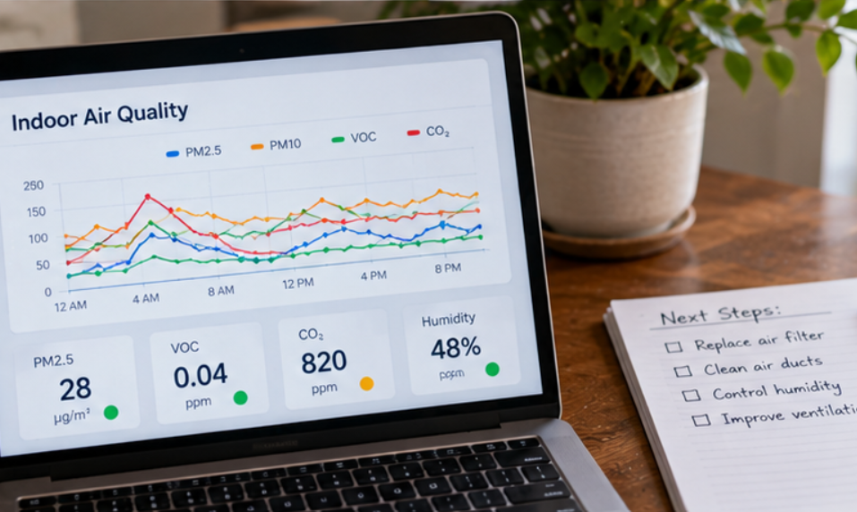 How to Read Your Indoor Air Quality Test Results